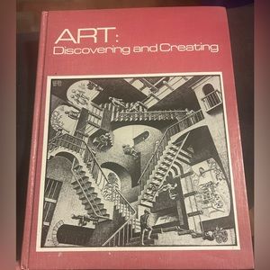 Art: Discovering and creating - HardCover By Hubbard, Guy - GOOD